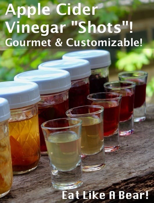 Apple Cider Vinegar Drinks for Weight Loss! ACV Shots, Gourmet and Customized!