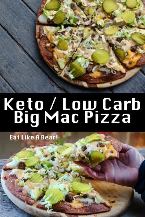 Keto Big Mac Pizza Eat Like A Bear