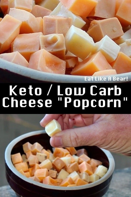 Keto Cheese "Popcorn" - Low Carb Cheese Pops!