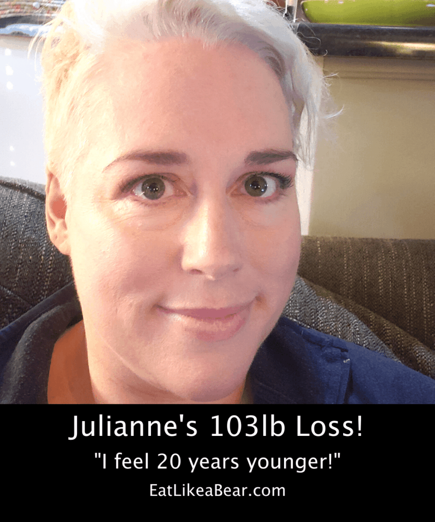 Photo of Julieanne after 103 pound weight loss