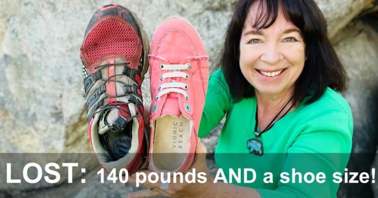 LOST: 140 Pounds AND a Shoe Size!