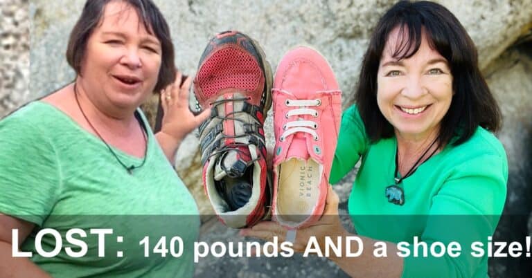 LOST: 140 Pounds AND a Shoe Size!