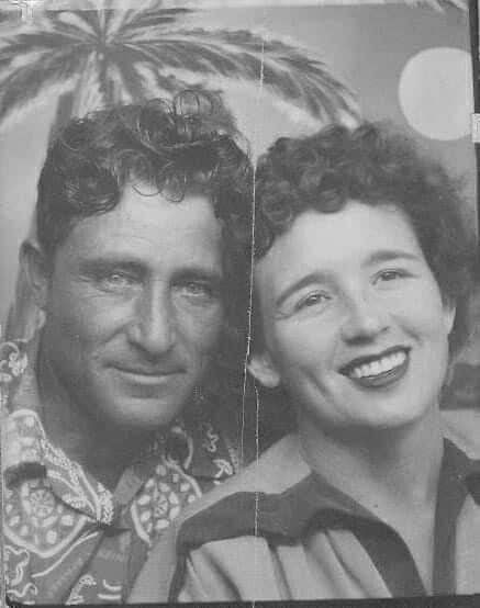 Amanda's grandma and grandpa in the 1940s