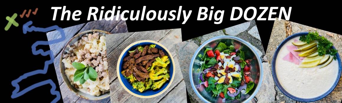 Half My Size with The Ridiculously Big SKILLET Physical Hardcover Book –  Eat Like A Bear!